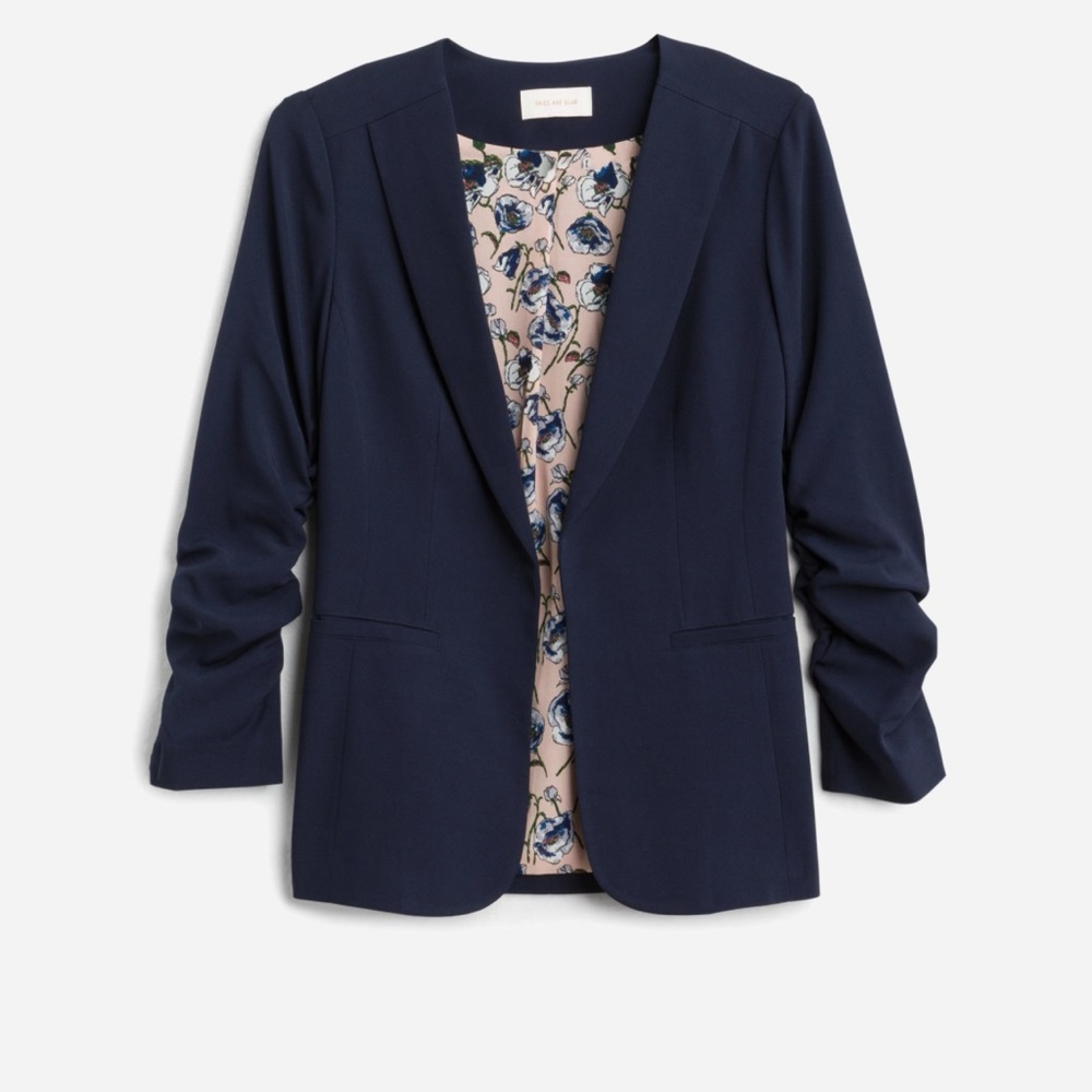 Raja collarless blazer